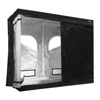 Greenfingers Hydroponics Grow Tent Kits Hydroponic Grow System 2.4m x 1.2m x 2m 600D Oxford_34276