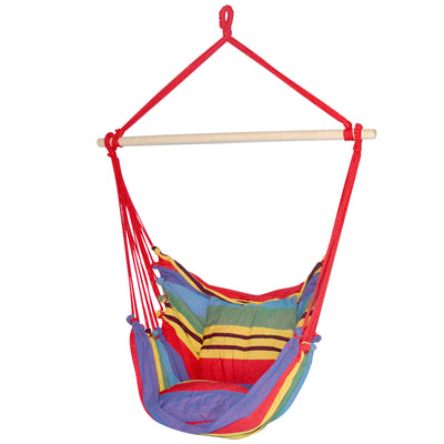 Gardeon Hammock Swing Chair with Cushion - Multi-colour_10230