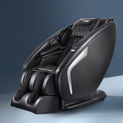 Livemor 3D Electric Massage Chair Shiatsu Kneading Massager Zero Gravity Large Black_33894