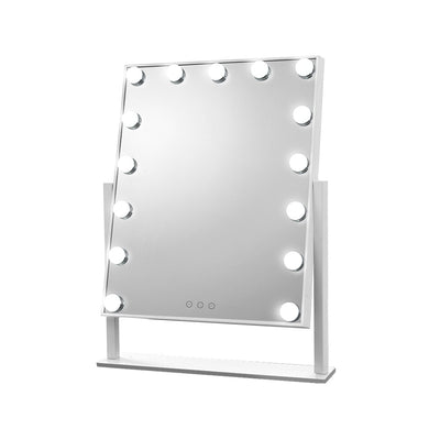 Embellir Hollywood Makeup Mirror with 15 Dimmable Bulb Lighted Dressing Mirror_14838