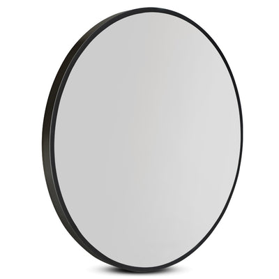 Embellir Round Wall Mirror 50cm Makeup Bathroom Mirror Frameless_14130