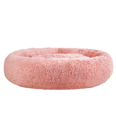 i.Pet Pet bed Dog Cat Calming Pet bed Extra Large 110cm Pink Sleeping Comfy Washable_18507