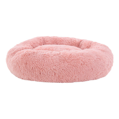 i.Pet Pet bed Dog Cat Calming Pet bed Large 90cm Pink Sleeping Comfy Cave Washable_18509
