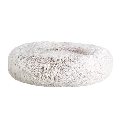 i.Pet Pet bed Dog Cat Calming Pet bed Large 90cm White Sleeping Comfy Cave Washable_18944