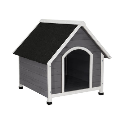 i.Pet Dog Kennel House Wooden Outdoor Indoor Puppy Pet House Weatherproof Large_49380