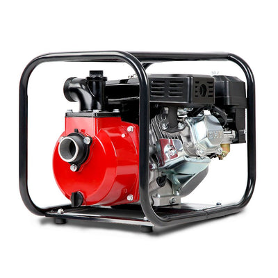 Giantz 2inch High Flow Water Pump - Black & Red_32068