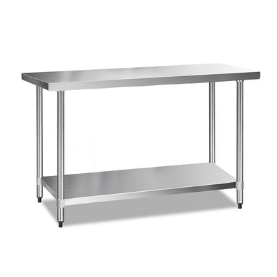 Cefito 610 x 1524mm Commercial Stainless Steel Kitchen Bench_30165