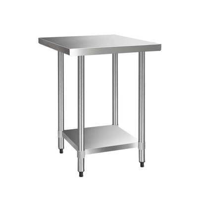 Cefito 762 x 762mm Commercial Stainless Steel Kitchen Bench_34269