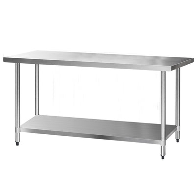 Cefito 1829 x 762mm Commercial Stainless Steel Kitchen Bench_34270