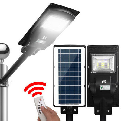 LED Solar Street Flood Light Motion Sensor Remote Outdoor Garden Lamp Lights 90W_15728