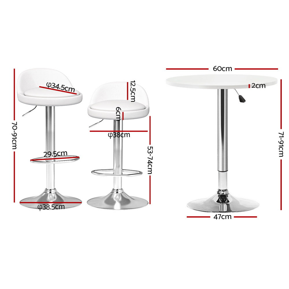 Bar Stool Computer Table Bar Table and Stools Set Dining Desk Kitchen Chairs Cafe Pub – FURNILAND