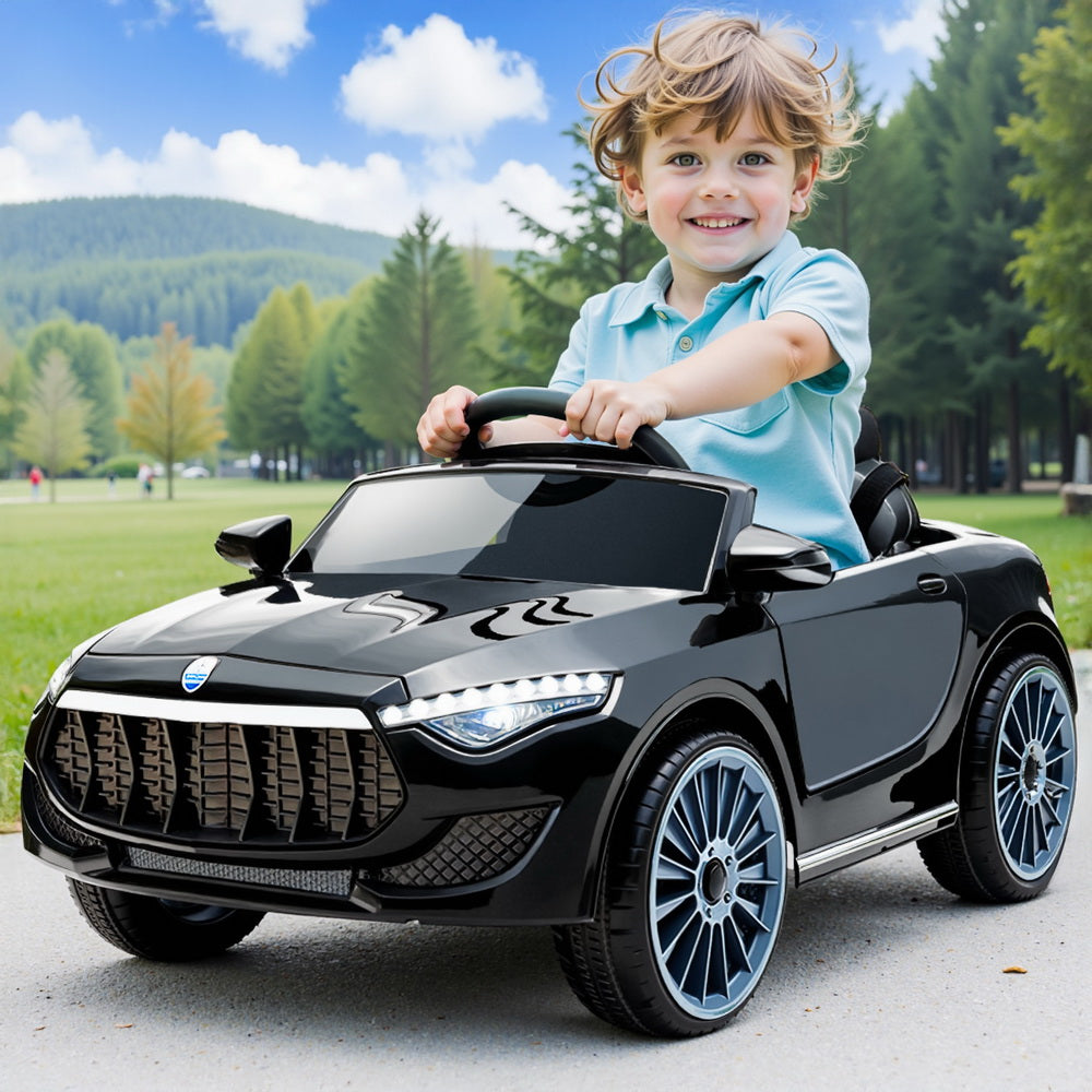 Rigo Kids Electric Ride On Car Toys Cars Horn Music Remote Control 12V ...