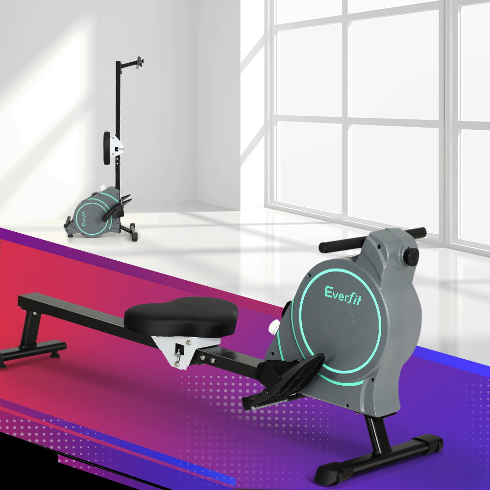 Rowing Machine 16 Levels Magnetic Rower Gym Home Cardio with APP ...