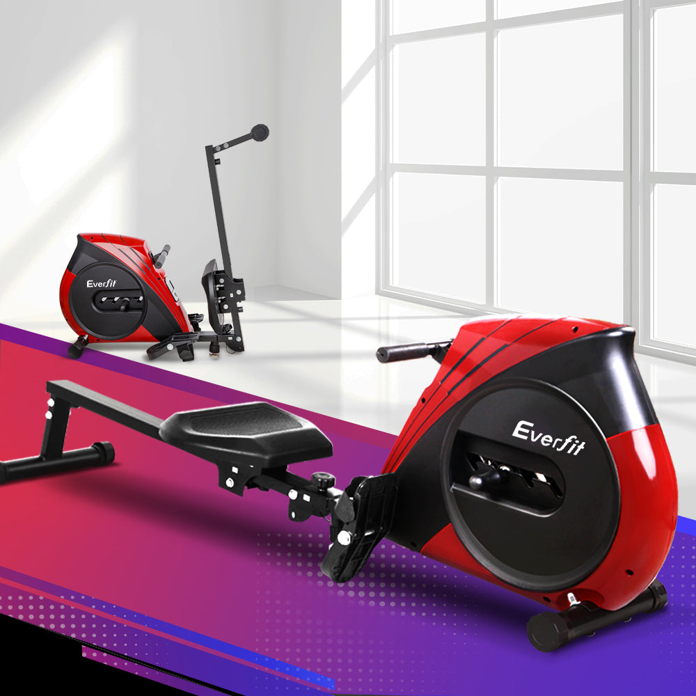 Rowing Machine Rower Elastic Rope Resistance Fitness Home Cardio ...