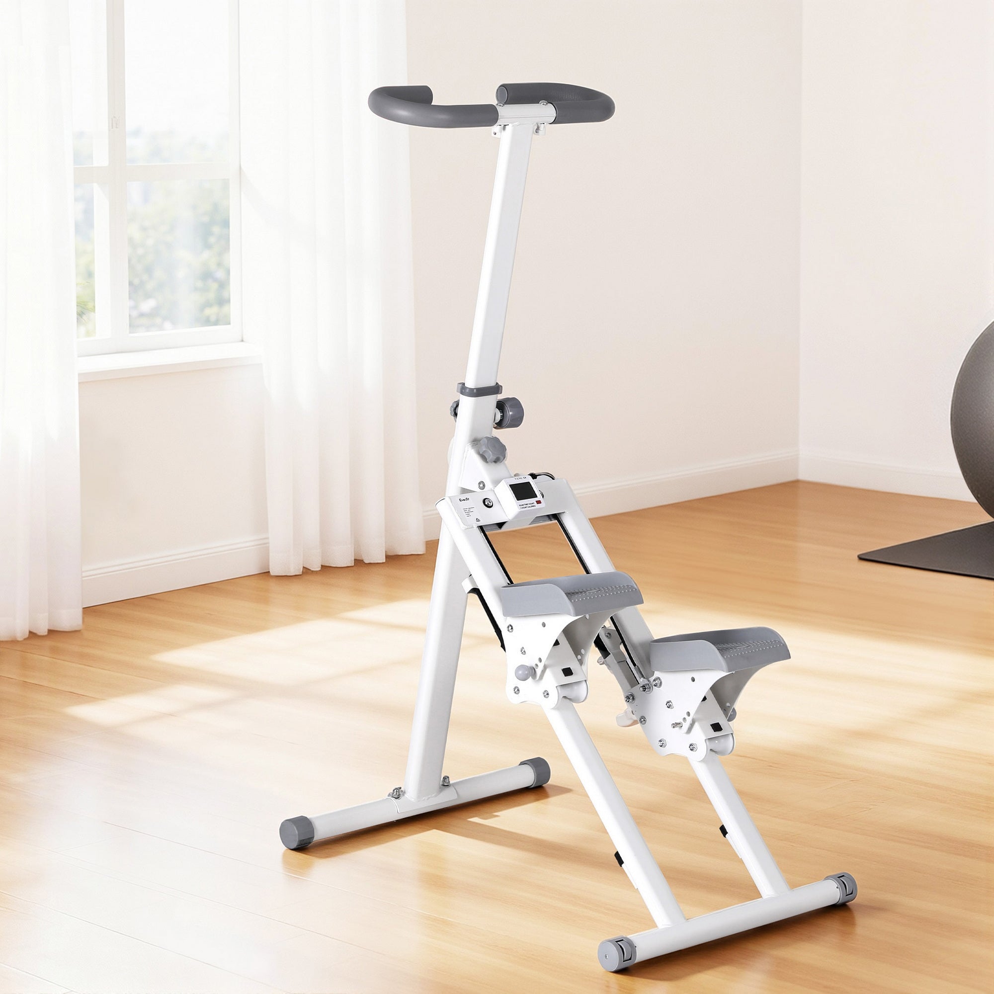 Step Machine Stair Climber for Home Gym Exercise Foldable LED Display ...