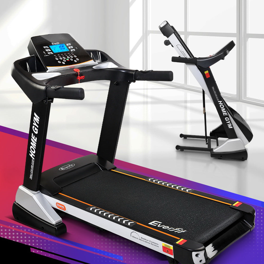 Treadmill Electric Auto Incline Spring Home Gym Fitness Exercise 480mm ...