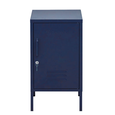 ArtissIn Metal Locker Storage Shelf Filing Cabinet Cupboard Bedside Table Blue_18468