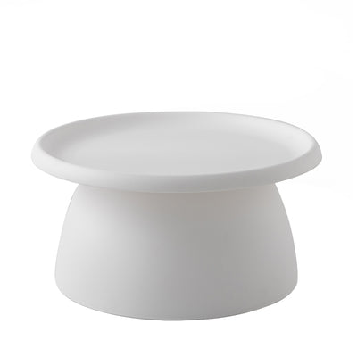 ArtissIn Coffee Table Mushroom Nordic Round Large Side Table 70CM White_18440