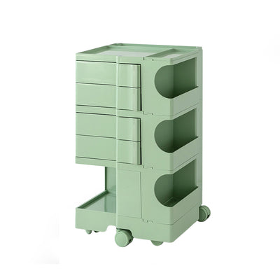 ArtissIn Bedside Table Side Tables Nightstand Organizer Replica Boby Trolley 5Tier Green_38461