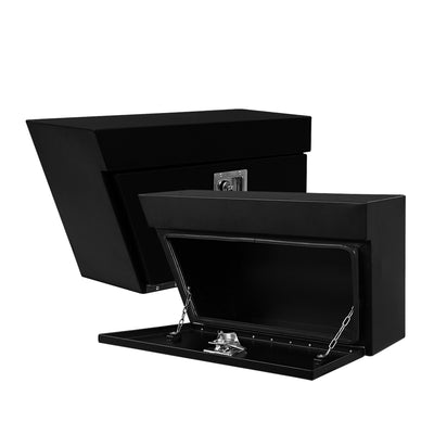 Giantz Ute Tool Box Left UnderTray Toolbox Under Tray Aluminium Underbody_36085