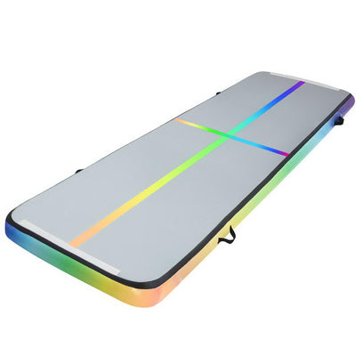 Everfit 4X1X0.2M Air Track Inflatable Tumbling Mat Gymnastics Yoga Mat_37177