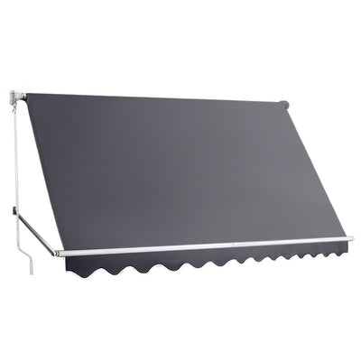 Instahut 3.1X 2.1 M Retractable Fixed Pivot Arm Window Awning Garden Blinds_33524