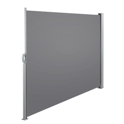 Instahut Retractable Side Awning Shade 1.8 x 3m - Grey_30213