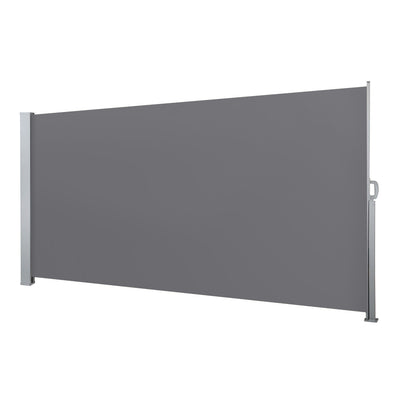 Instahut Retractable Side Awning Shade 2 x 3m - Grey_32172