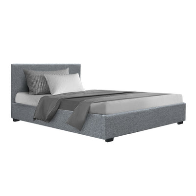 Artiss Nino Bed Frame Fabric - Grey King Single_34241