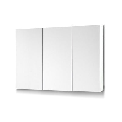 Cefito Bathroom Vanity Mirror with Storage Cabinet - White_32288