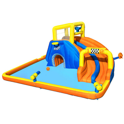 Bestway Inflatable Water Slide Jumping Castle Double Slides for Pool Playground_37437