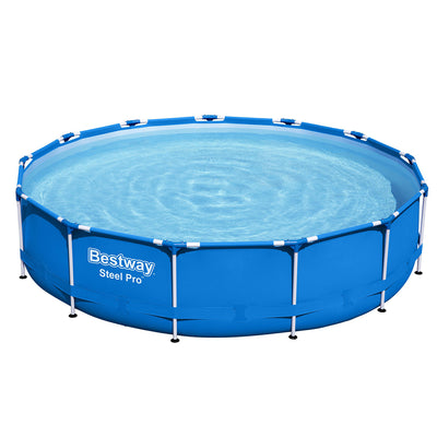 Bestway Swimming Pool Above Ground Filter Pump Steel Pro Frame Pools 3.69M_37452