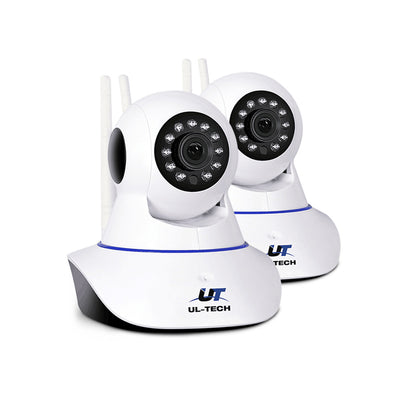 UL Tech Set of 2 1080P IP Wireless Camera - White_12174