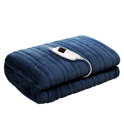 Giselle Bedding Electric Throw Blanket - Navy_10584