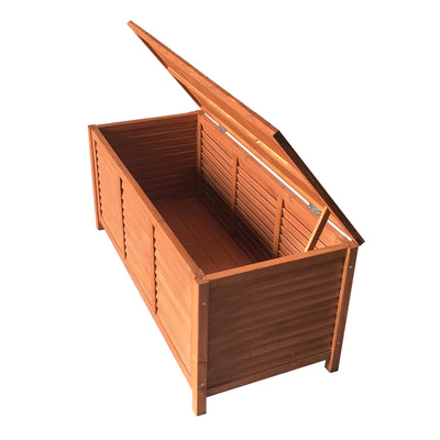 Gardeon Outoor Fir Wooden Storage Bench _30518