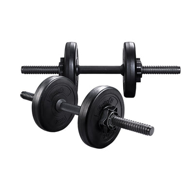 Everfit 12KG Dumbbells Dumbbell Set Weight Plates Home Gym Fitness Exercise_37374