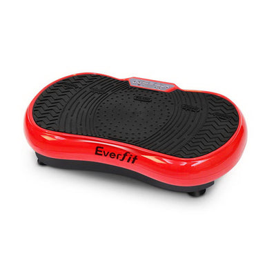 Everfit Vibration Machine Plate Platform Body Shaper Home Gym Fitness Red_30320