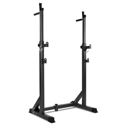 Everfit Squat Rack Pair Fitness Weight Lifting Gym Exercise Barbell Stand_33349