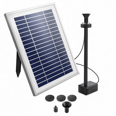 Gardeon Solar Pond Pump with Battery Kit Solar Powered Garden Water Fountain_17289