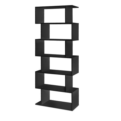 Artiss 6 Tier Display Shelf - Black_31083