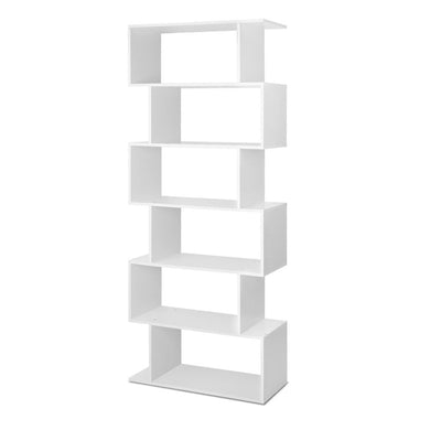 Artiss 6 Tier Display Shelf - White_31084