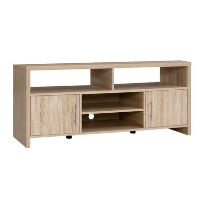 Artiss TV Cabinet Entertainment Unit Stand Storage Shelf Sideboard 140cm Oak_35301