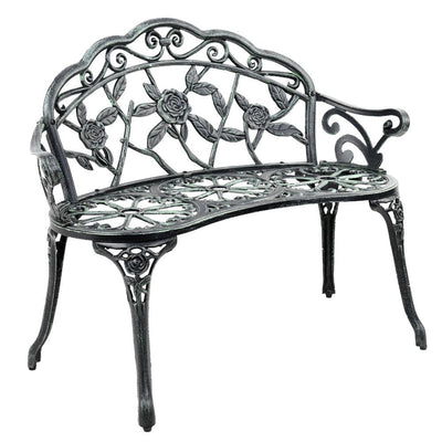 Gardeon Victorian Garden Bench - Green_13440