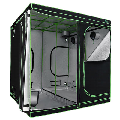 Greenfingers Grow Tent Kits 200x 200 x 200cm Hydroponics Indoor Grow System_41705