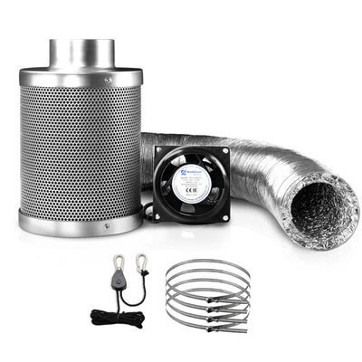 Greenfingers Ventilation Fan and Active Carbon Filter Ducting Kit _12222