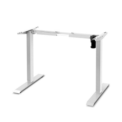 Motorised Adjustable Desk Frame White_33213