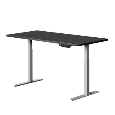 Artiss Standing Desk Motorised Sit Stand Table Riser Adjustable Computer Laptop Desks Dual Motors 140cm_36058