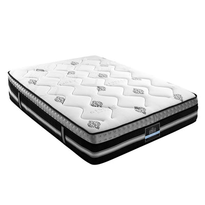 Giselle Bedding Galaxy Euro Top Cool Gel Pocket Spring Mattress 35cm Thick Queen_35806