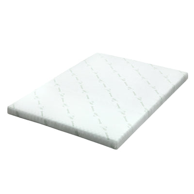 Giselle Bedding Cool Gel Memory Foam Mattress Topper w/Bamboo Cover 8cm - King_13814