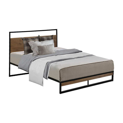 Artiss Metal Bed Frame King Single Size Mattress Base Platform Foundation Dane_36236